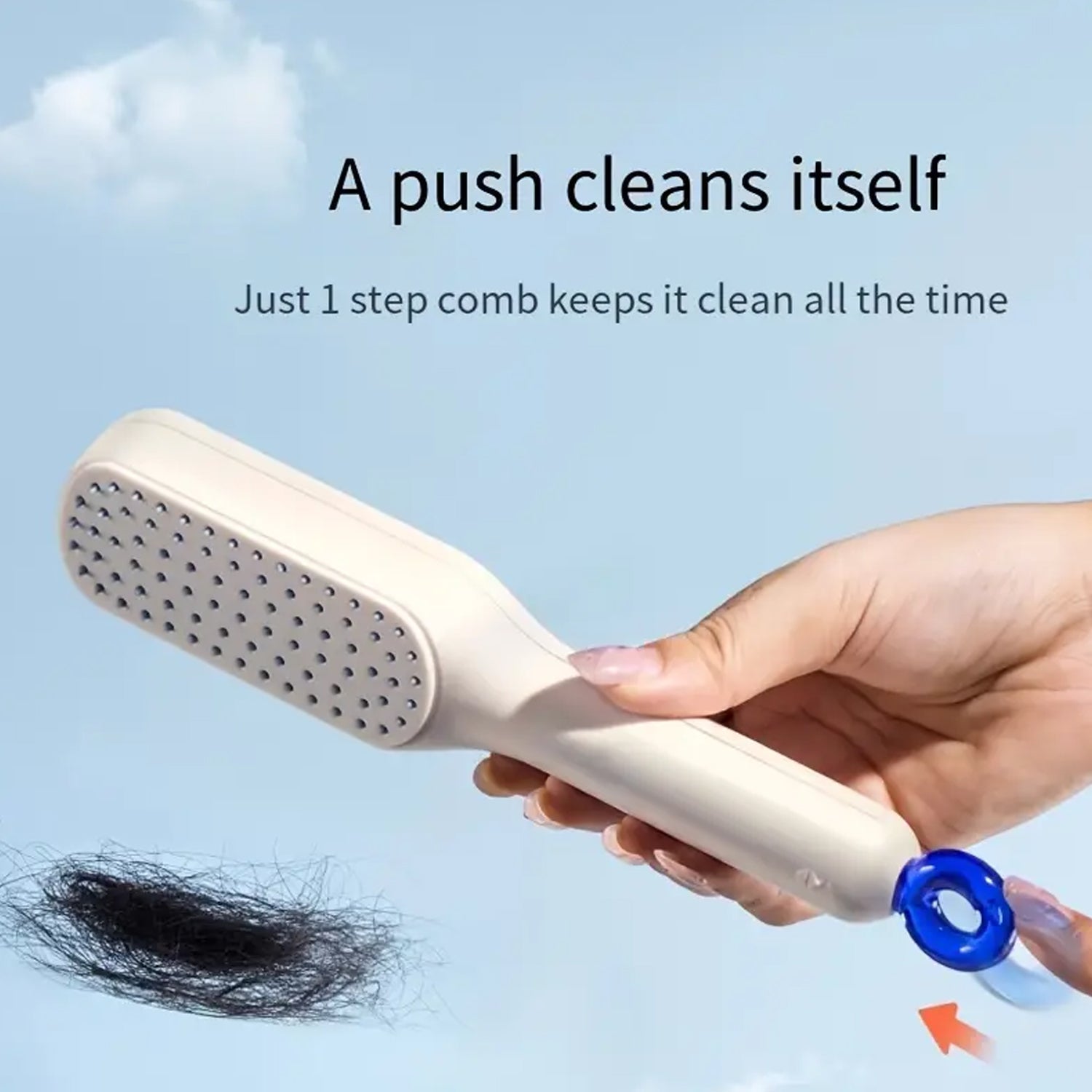 13047 Self-Cleaning Hairbrush, Self-Cleaning Anti-Static Detangling Massage Comb, One-pull Clean Scalable Rotate Lifting Self Cleaning Hairbrush Hair Styling Tools 13047 Self-Cleaning Hairbrush, Self-Cleaning Anti-Static Detangling Massage Comb, One-pull Clean Scalable Rotate Lifting Self Cleaning Hairbrush Hair Styling Tools
